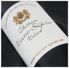 image du vin Beau-Séjour Bécot