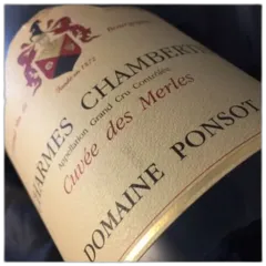photo du vin Domaine Ponsot Charmes Chambertin Cuvee Merles 2005