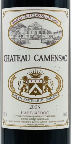 illustration du vin Chateau Camensac
