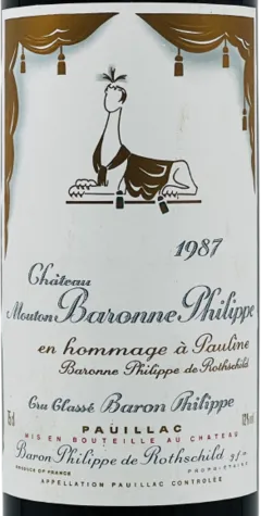 illustration du vin Baronne de Rothschild