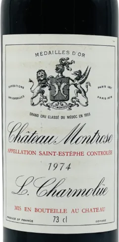 capture du vin Montrose