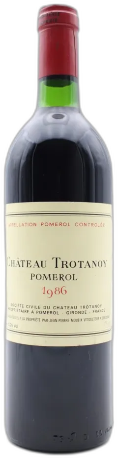 illustration du vin Château Trotanoy 1986