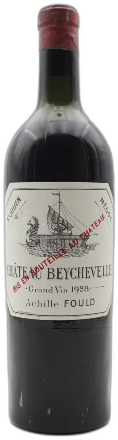capture du vin Château Beychevelle