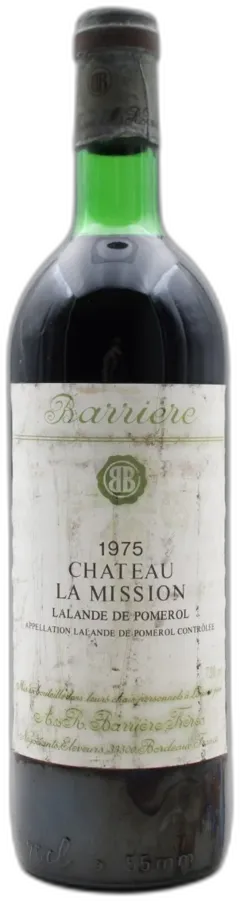photos du vin Château la Mission 1975