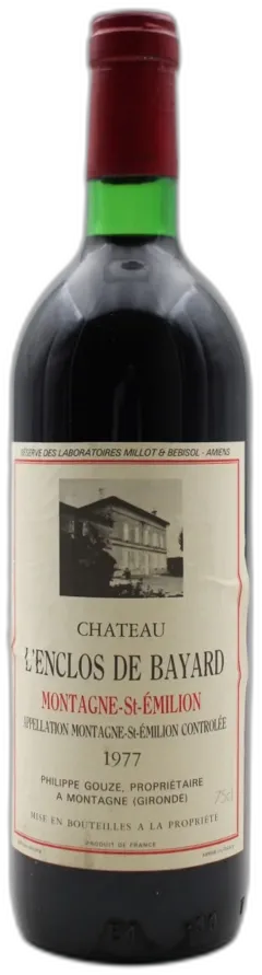 photo du vin Château l’Enclos de Bayard 1977