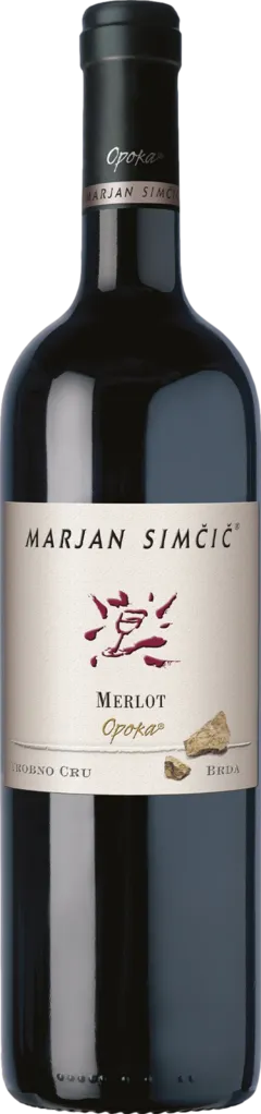 photo du vin Marjan Simcic Merlot Opoka