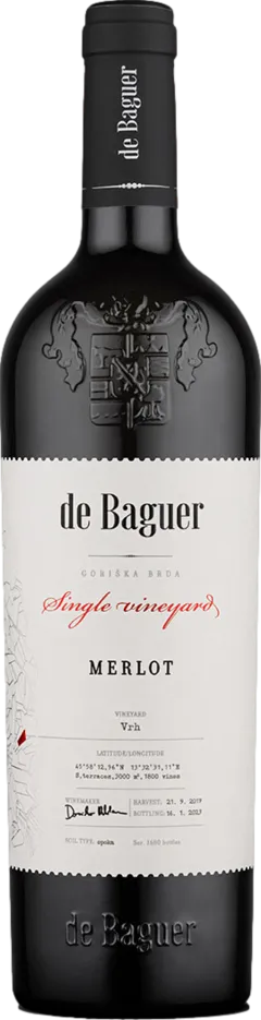 photo du vin Klet Brda Bagueri Merlot