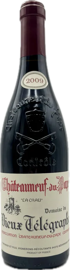 image du vin Domaine du Vieux Telegraphe 2009 Vin Rouge, Vallée du Rhône