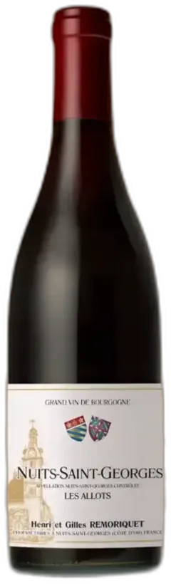 image du vin Domaine Remoriquet Nuits-Saint-Georges "les Allots"