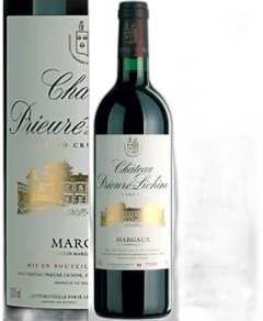 capture du vin Prieure Lichine