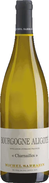 photo du vin Aoc Bourgogne Aligoté Charnailles Blanc 2024 Domaine Sarrazin