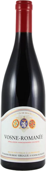 photo du vin Vosne-Romanée Rouge Domaine Robert Sirugue