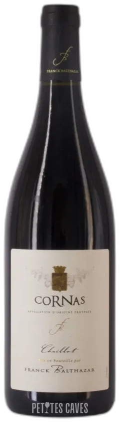 photo du vin Cornas Chaillot 2023 Franck Balthazar