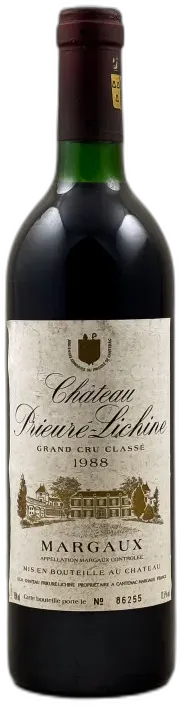 photo du vin Prieuré Lichine