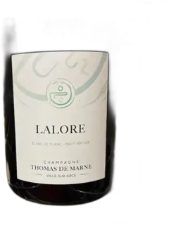 illustration du vin Thomas de Marne Blanc de Blancs Zéro Dosage Lalore