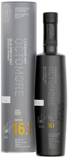 vue du vin Islay Single Malt Scotch Octomore 16 1 Bruichladdich Distillery