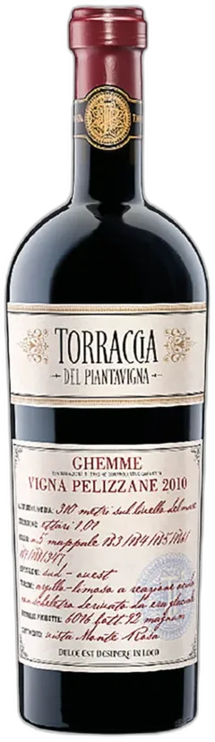 vue du vin Ghemme Docg Vigna Pelizzane Torraccia Del Piantavigna 2017