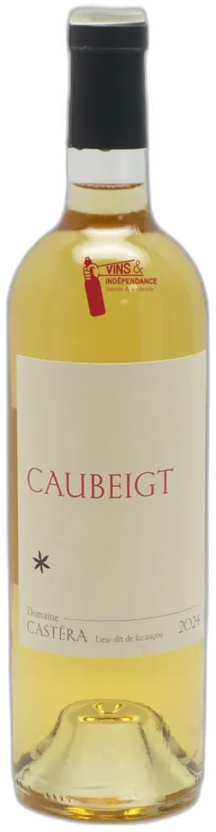 capture du vin Domaine Castera Jurançon Caubeigt 2024