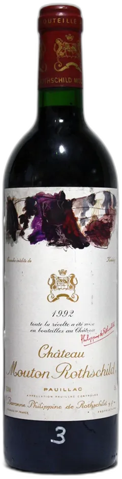 aperçu du vin Mouton Rothschild