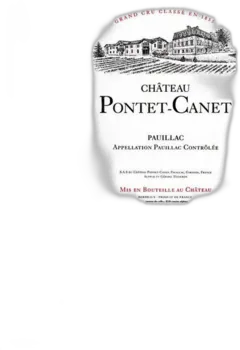 aperçu du vin Pontet Canet