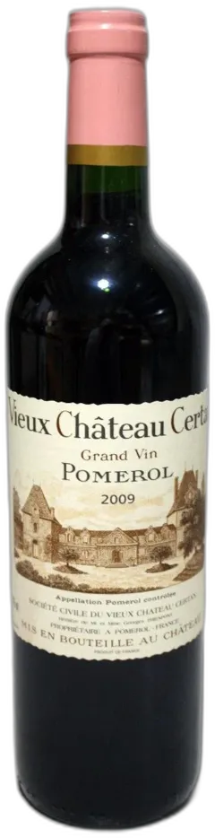 aperçu du vin Vieux Château Certan