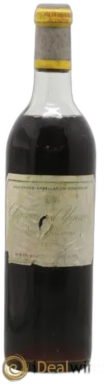 aperçu du vin Château d’Yquem