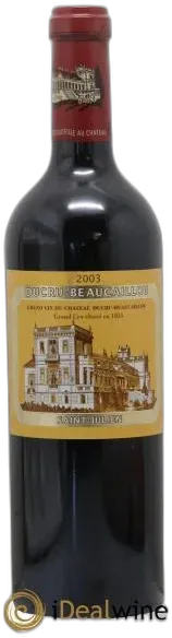 photo du vin Château Ducru Beaucaillou
