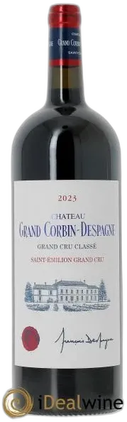 photo du vin Château Grand Corbin Despagne