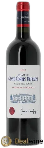 photo du vin Château Grand Corbin Despagne