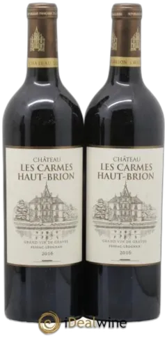 vue du vin Château les Carmes Haut-Brion