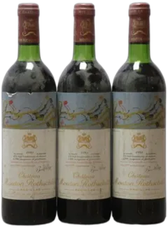 capture du vin Chateau Mouton Rothschild