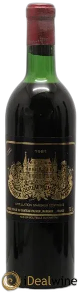 vue du vin Château Palmer