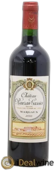 photo du vin Château Rauzan-Gassies