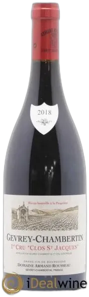 photo du vin Clos Saint-Jacques