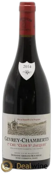 photo du vin Clos Saint-Jacques