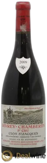 photo du vin Clos Saint-Jacques