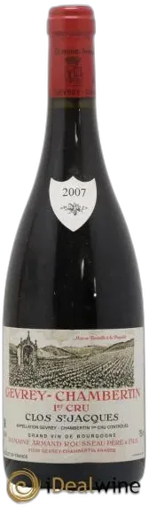 photo du vin Clos Saint-Jacques