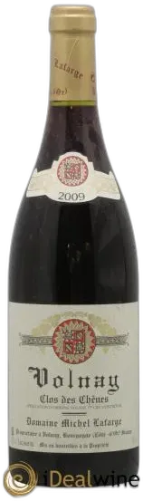 photo du vin Clos des Chênes