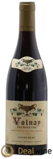 vue du vin Volnay 1er Cru