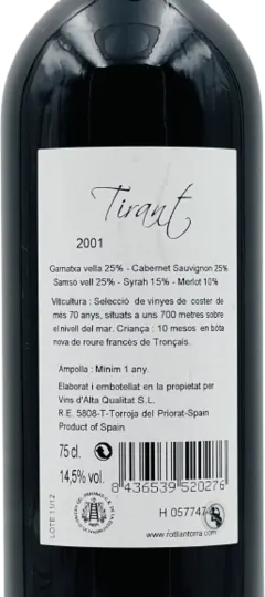 image du vin Rotllan Torra Tirant