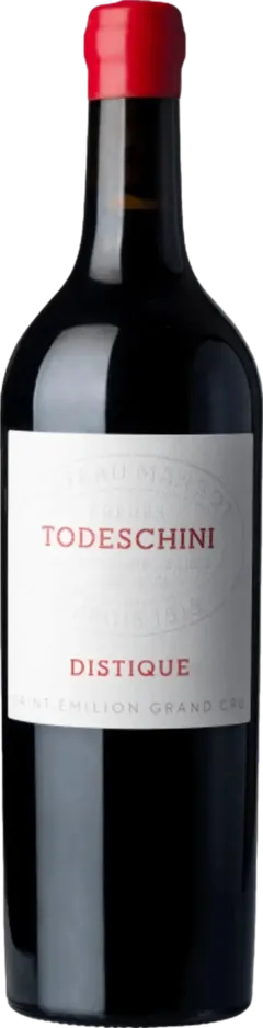 photo du vin Chateau Mangot Saint Emilion Grand Cru Todeschini Distique 2020