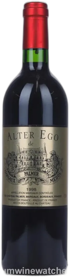 vue du vin Alter Ego de Palmer