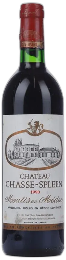 image du vin 1990 Chasse Spleen