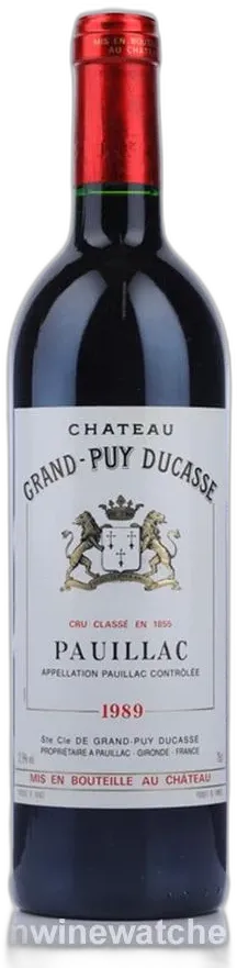photo du vin Grand Puy Ducasse