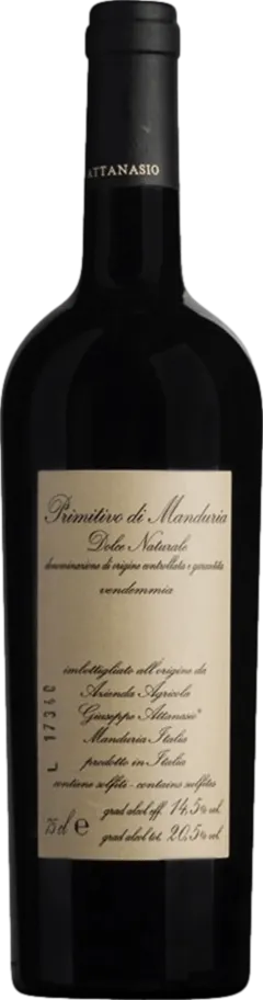 photo du vin Primitivo di Manduria Dolce Naturale