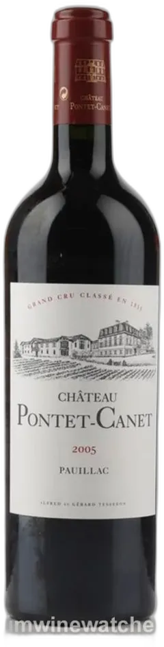 aperçu du vin Pontet Canet