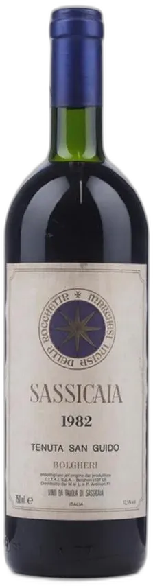 photos du vin Sassicaia