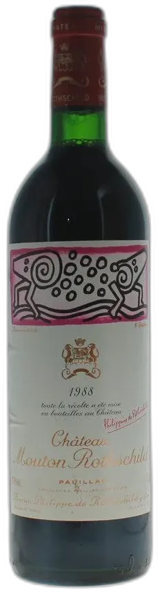 photo du vin Chateau Mouton Rothschild
