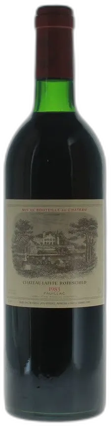 photo du vin Chateau Lafite Rothschild