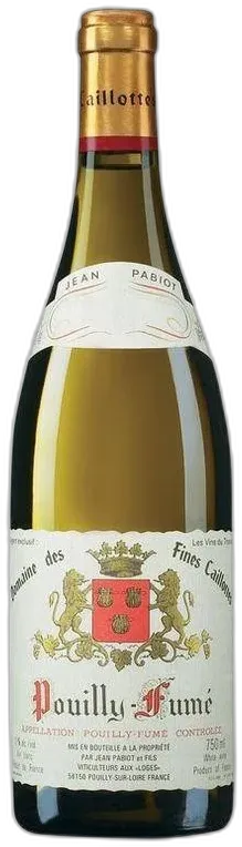 illustration du vin Pouilly Fumé "Domaine des Fines Caillottes" Jean Pabiot